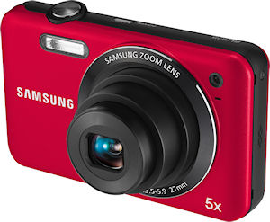 Samsung's SL605 digital camera. Photo provided by Samsung Electronics America Inc. Click for a bigger picture!