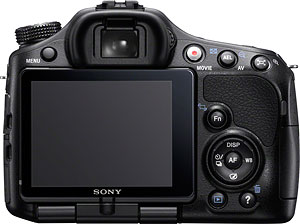 Sony's Alpha SLT-A65 Translucent Mirror camera. Image provided by Sony Electronics Inc. Click for a bigger picture!
