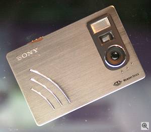 Sony's unnamed credit-card sized concept camera. Courtesy of Juergen Specht - click for a bigger picture!