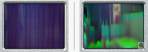 Examples of corrupted output from a defective CCD imager. Courtesy of Konica Minolta, with modifications by Michael R. Tomkins. Click for a bigger picture!