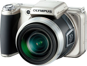 Olympus' SP-800UZ digital camera. Photo provided by Olympus Imaging America Inc. Click for a bigger picture!
