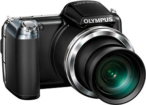 Olympus' SP-810UZ digital camera. Photo provided by Olympus Europa Holding GmbH. Click for a bigger picture!