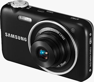 Samsung's ST80 digital camera. Photo provided by Samsung Electronics Co. Ltd. Click for a bigger picture!