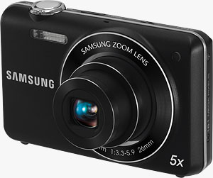 Samsung's ST93 digital camera. Photo provided by Samsung Electronics Inc. Click for a bigger picture!