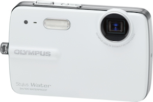 Olympus' Stylus-550WP digital camera. Photo provided by Olympus Imaging America Inc. Click for a bigger picture!