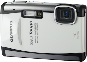 Olympus' Stylus Tough-6000 digital camera. Photo provided by Olympus Imaging America Inc. Click for a bigger picture!