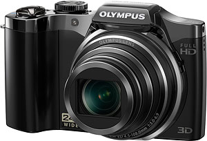 Olympus' SZ-30MR digital camera. Photo provided by Olympus Imaging America Inc. Click for a bigger picture!