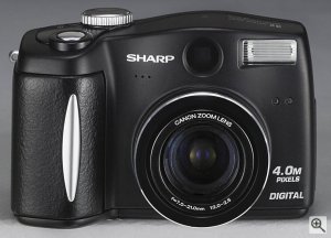 Sharp's VE-CG40U digital camera. Courtesy of Sharp Electronics Corp.