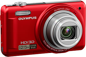 Olympus' VR-330 digital camera. Photo provided by OLYMPUS Europa Holding GmbH. Click for a bigger picture!