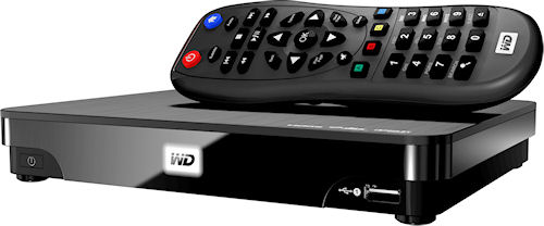 The WD TV Live Hub media center. Photo provided by Western Digital Corp. Click for a bigger picture!