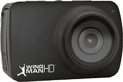 Front view of the Delkin WingmanHD camera. Photo provided by Delkin Devices Inc. Click for a bigger picture!