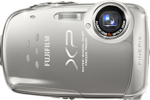 Fujifilm's FinePix XP10 digital camera. Photo provided by Fujifilm North America Corp. Click for a bigger picture!