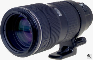 Olympus' Zuiko 35-100mm f2.0 lens. Courtesy of Olympus, with modifications by Michael R. Tomkins. Click for a bigger picture!