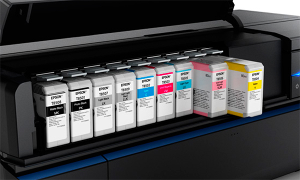 Epson P800 Review -- Product Image Ink Open