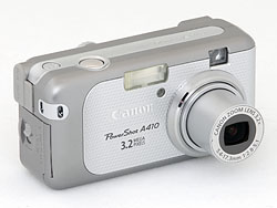 - Canon PowerShot A410 Digital Camera Specifications