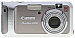 Front side of Canon A460 digital camera