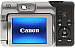 Front side of Canon A650 IS digital camera