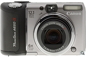 image of Canon PowerShot A650 IS