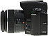 Front side of Sony DSLR-A230 digital camera