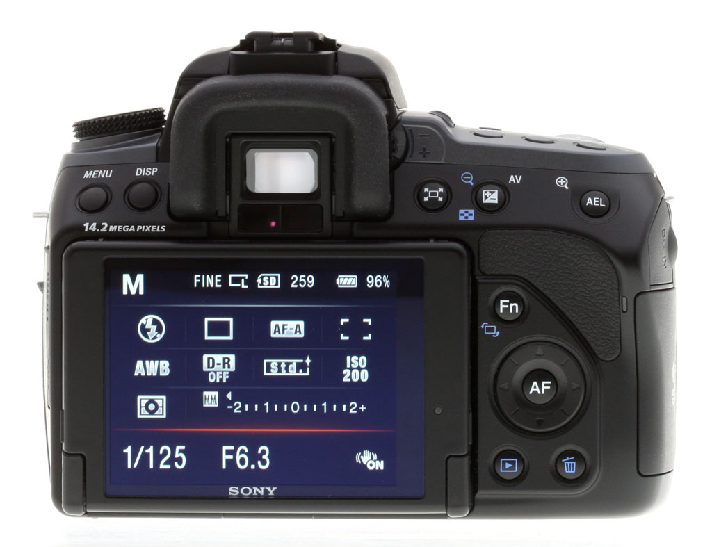 Sony DSLR-A550 Review