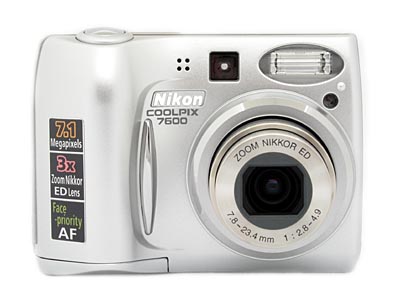 verlies uzelf noodzaak domesticeren Digital Cameras - Nikon Coolpix 7600 Digital Camera Review, Information,  Specifications