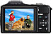 Front side of Nikon L100 digital camera