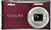 Front side of Nikon S610 digital camera