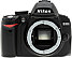 Front side of Nikon D3000 digital camera