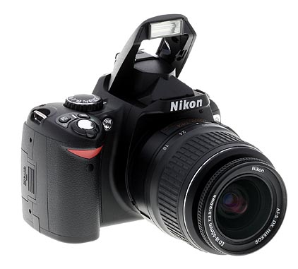 Nikon D40X Review - Flash