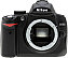 Front side of Nikon D5000 digital camera