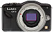 Front side of Panasonic GF3 digital camera
