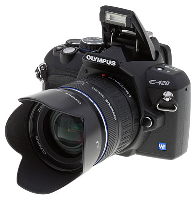 Olympus E-420 Review - Flash
