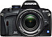 Front side of Olympus  E-450 digital camera