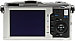 Front side of Olympus E-P1 digital camera