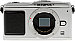Front side of Olympus E-P1 digital camera