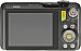 Front side of Casio EX-FC100 digital camera