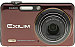 Front side of Casio EX-FC150 digital camera