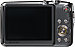 Front side of Casio EX-FS10 digital camera