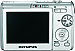 Front side of Olympus FE-190 digital camera