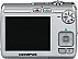 Front side of Olympus FE-210 digital camera