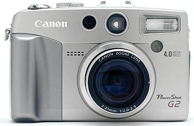 diefstal gebroken alcohol Canon PowerShot G2 Digital Camera Review: Design