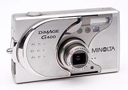 Digital Cameras - Minolta Dimage G400 Digital Camera Review 