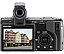 Front side of Ricoh GX100 digital camera