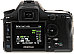 Front side of Pentax K100D Super digital camera