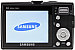 Front side of Samsung L210 digital camera