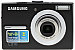 Front side of Samsung L210 digital camera