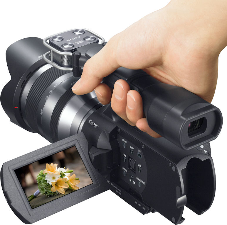 カメラ ビデオカメラ Sony NEX-VG10 Review