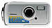 Front side of Pentax W10 digital camera