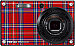Front side of Pentax RS1000 digital camera