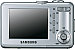 Front side of Samsung S1000 digital camera